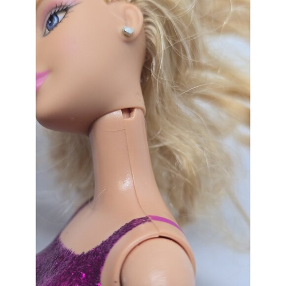 Barbie Fashion Fever Doll H0644 J1380 Blonde Hair Metallic Pink Top 2006- FLAWED - Picture 6 of 16